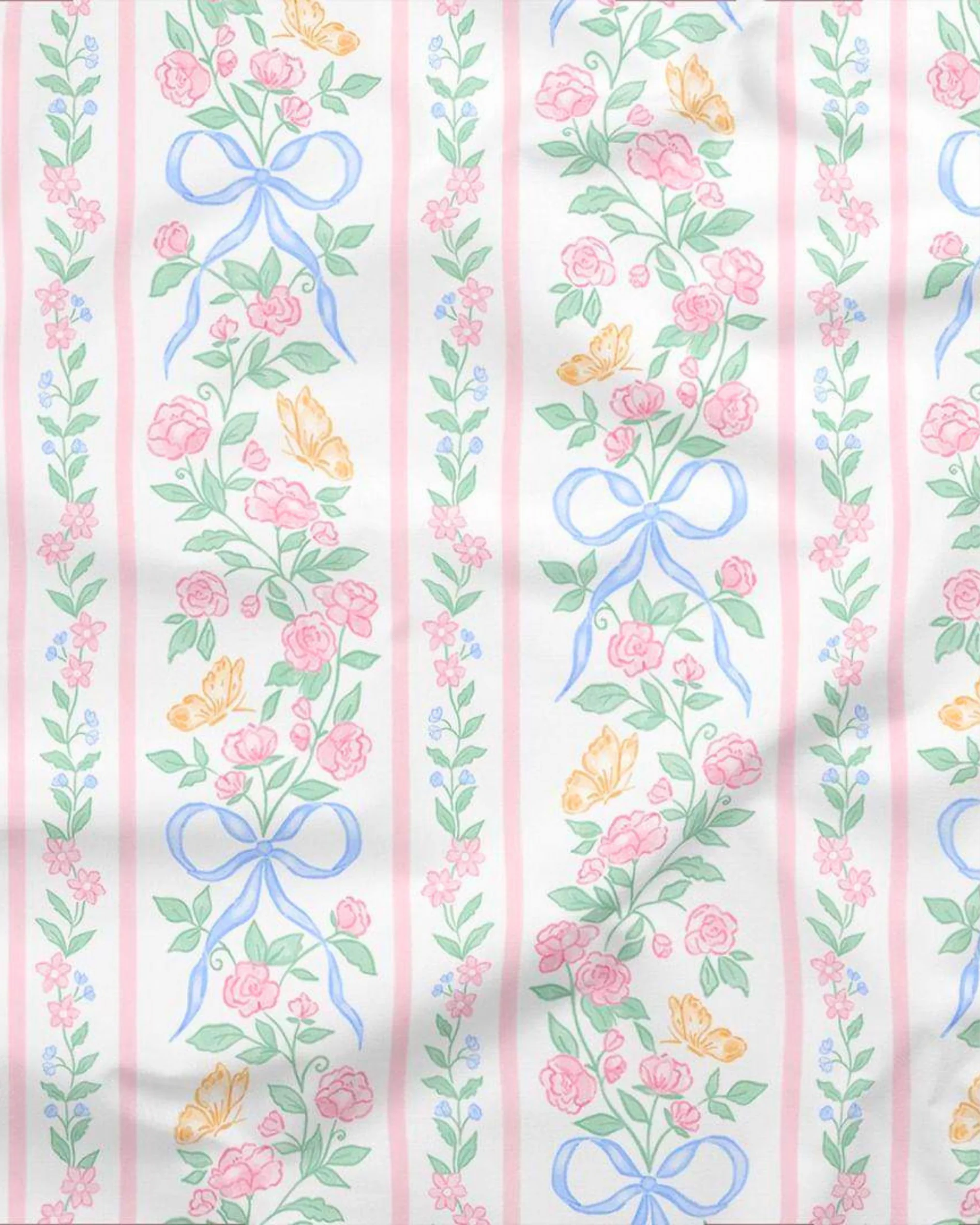 Ann Midi Dress with Nursing Zippers in Bowtanical Rose Garden - Image 19