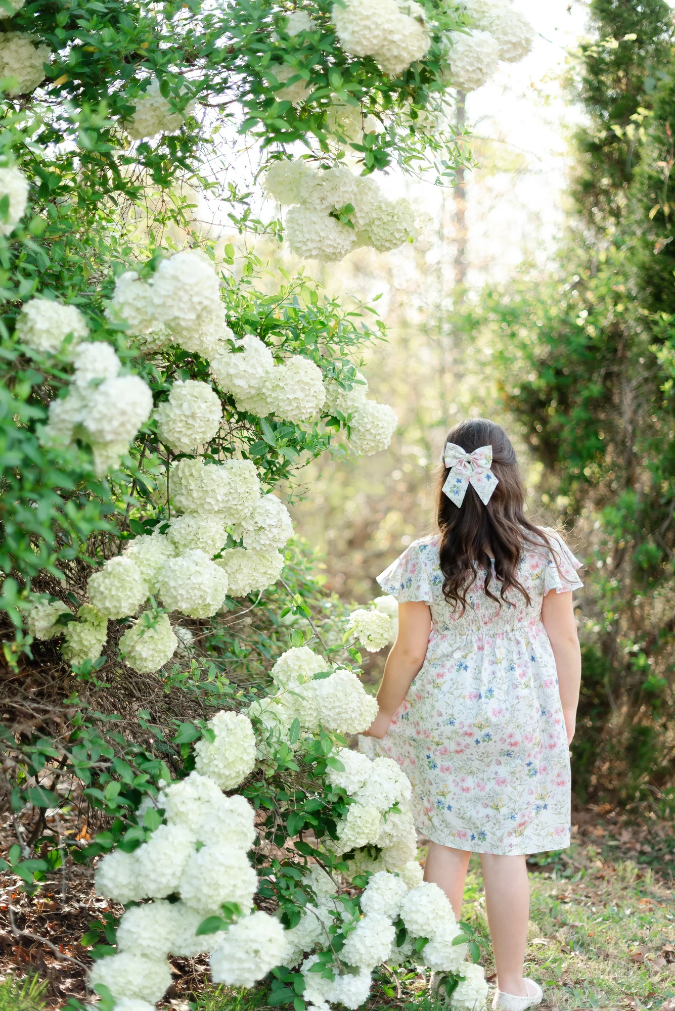 Little Princess Dress (Girls) in Sweet Wildflowers - Image 10