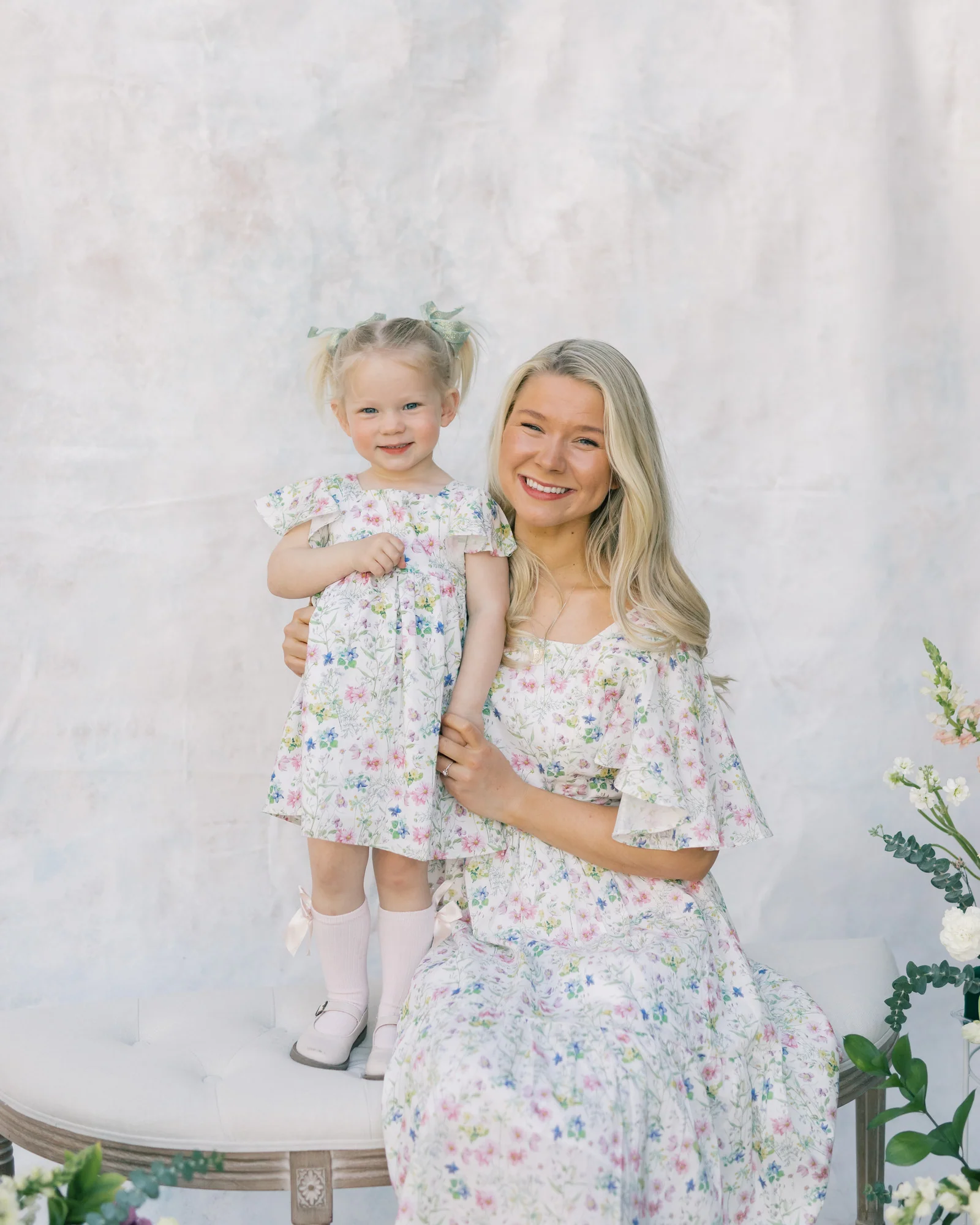 Little Princess Dress (Girls) in Sweet Wildflowers - Image 4