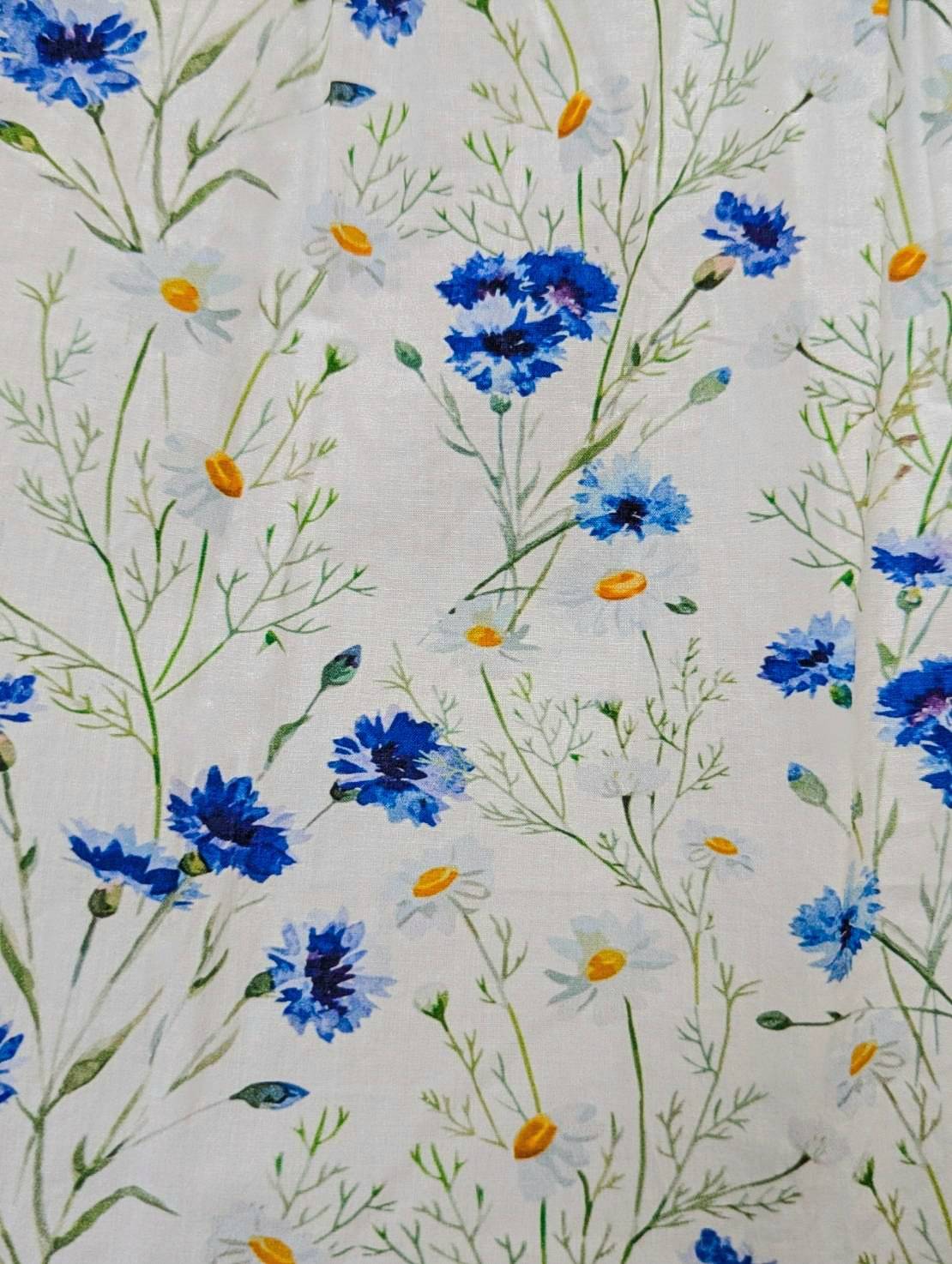 Versa Everywhere Dress with Nursing Zippers in Blue Cornflowers - Image 19